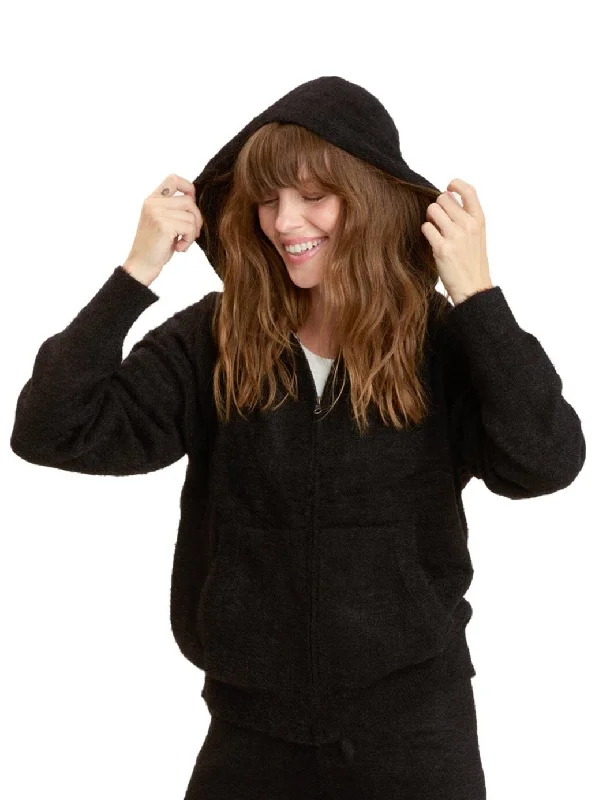 Breezy Outfits Alyce Fuzzy Knit Hoodie