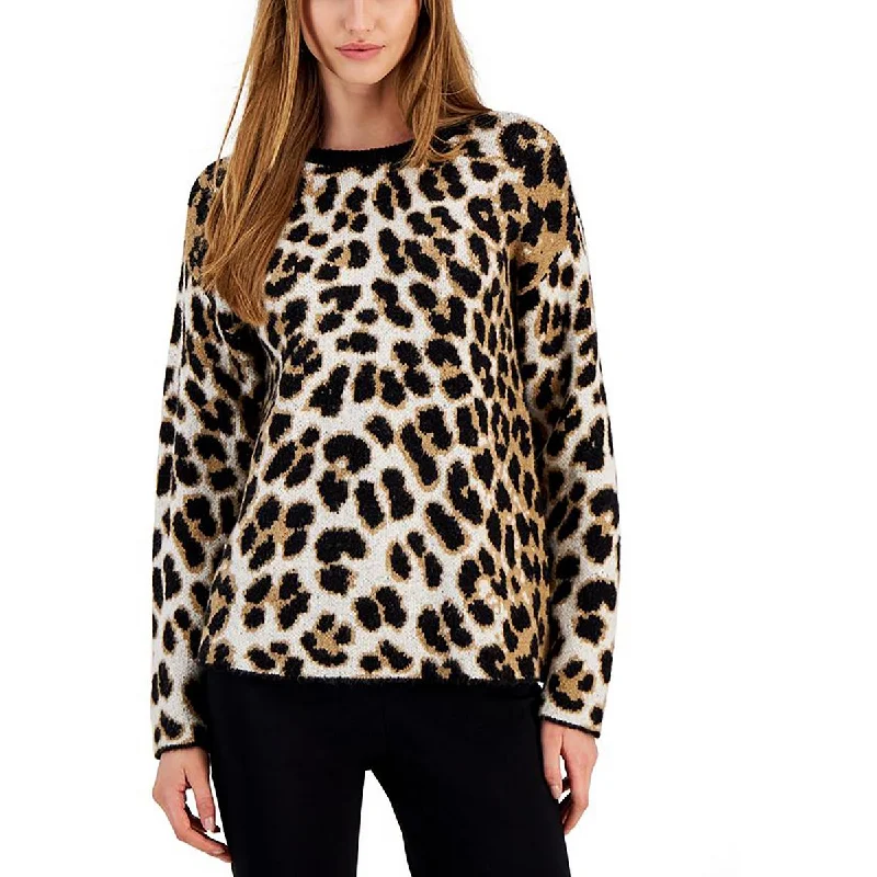 Fashionable Items Anne Klein Womens Crewneck Long Sleeve Pullover Sweater