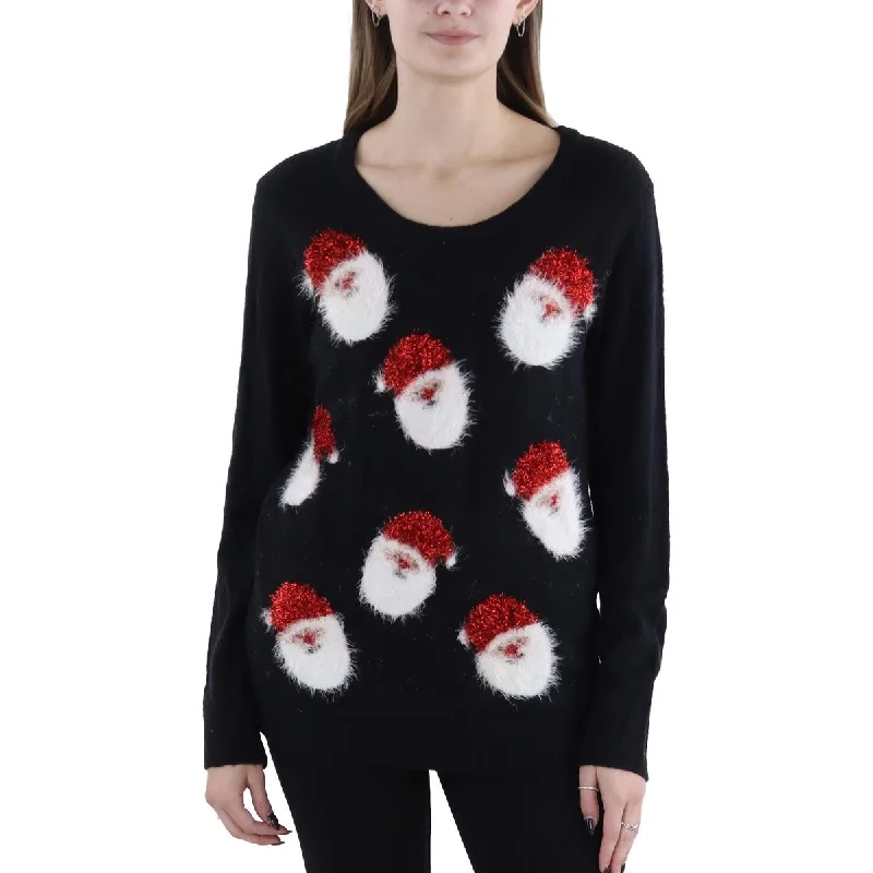 Romantic Data Lisa International Womens Christmas Santa Pullover Sweater