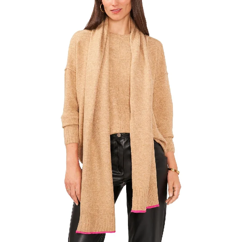 Cozy Footwear Vince Camuto Womens Crewneck Heathered Pullover Sweater