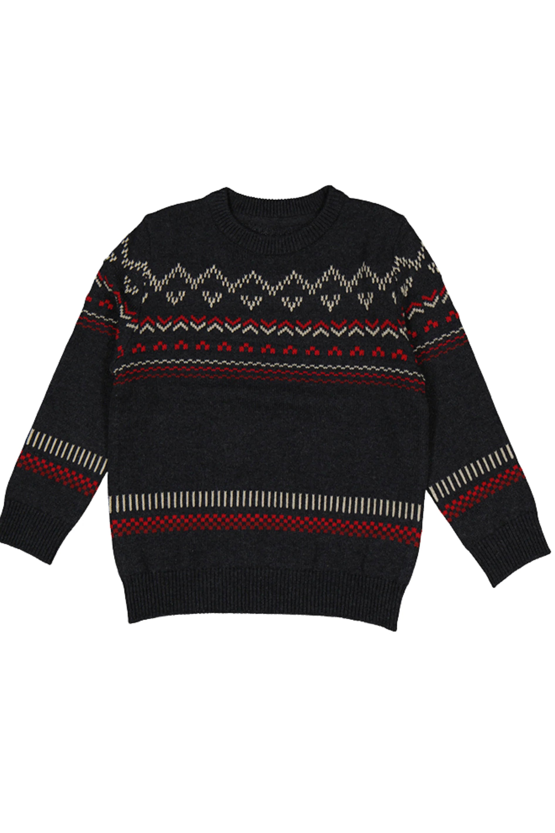Fashionable Items Mayoral Boy Grey Pencil Sweater