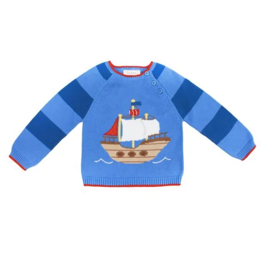 Multifunctional Style Zubels- Pirate Ship Sweater