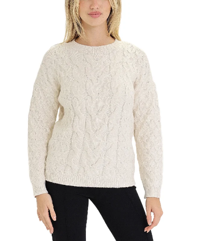 Simple Looks Cable Knit Sweater