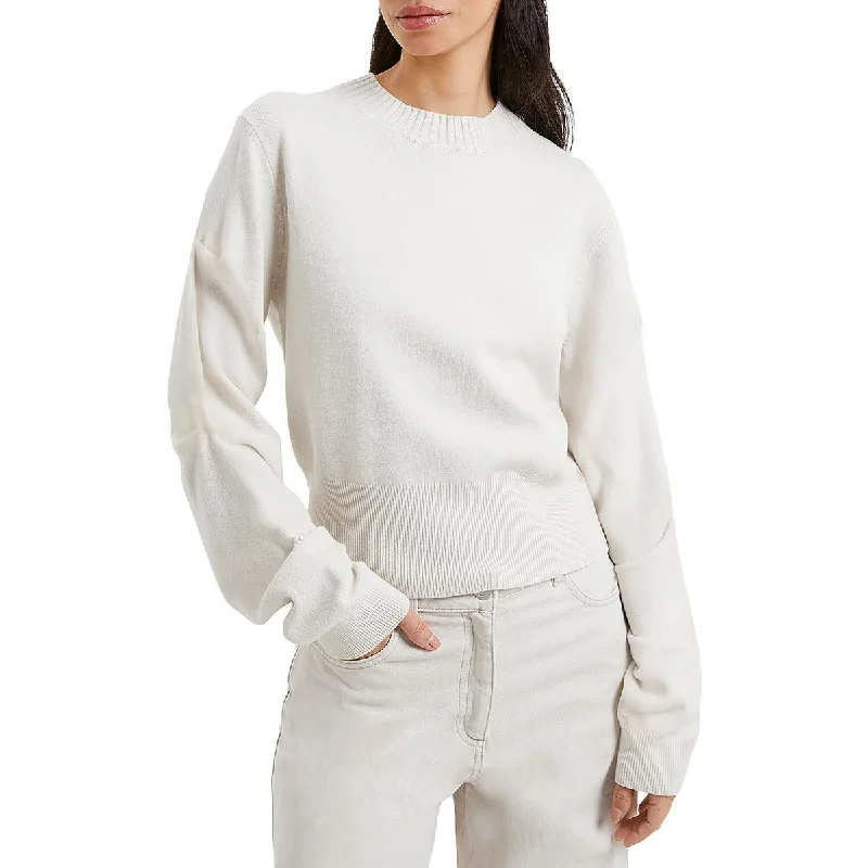 Youthful French Connection Womens Knit Funnel-Neck Sweater