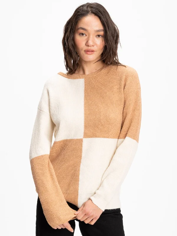 Modern City Beryl Colorblock Sweater