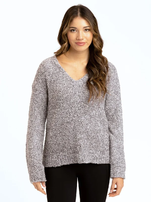 French Style Aberdeen Sweater Knit Pullover