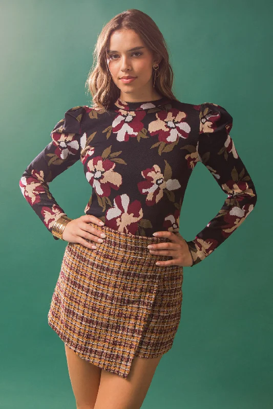 British Fashion MAKE ME BELIEVE SWEATER TOP