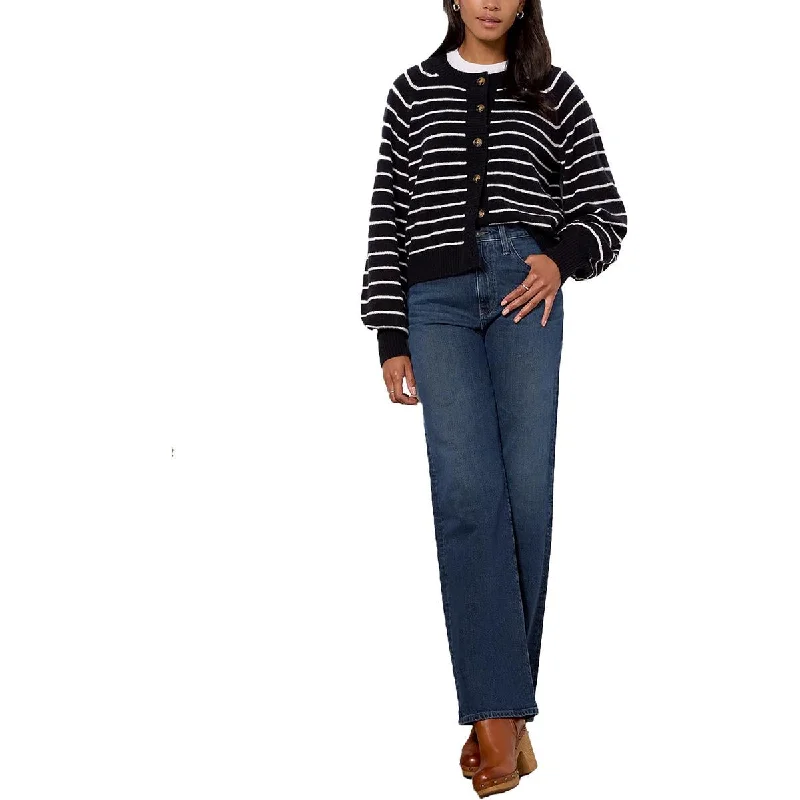 Relaxed Jackets French Connection Womens Kesia Wool Blend Button Front Cardigan Sweater