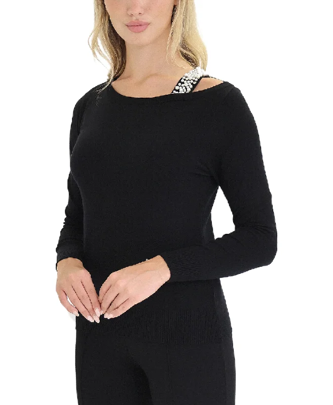 Soft Looks Sweater w/ Pearls