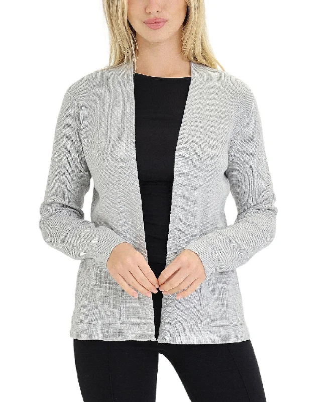 Modern Chic Textured Knit Cardigan