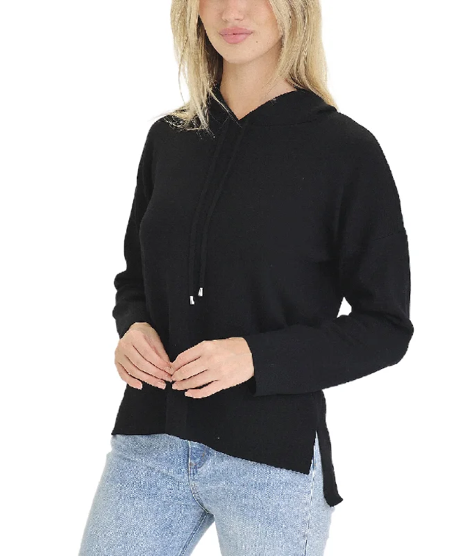 Elegant Style Solid Hoodie