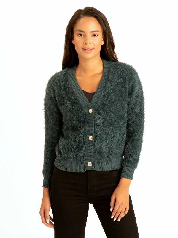 Relaxed Tops Jessa Crop Cardigan
