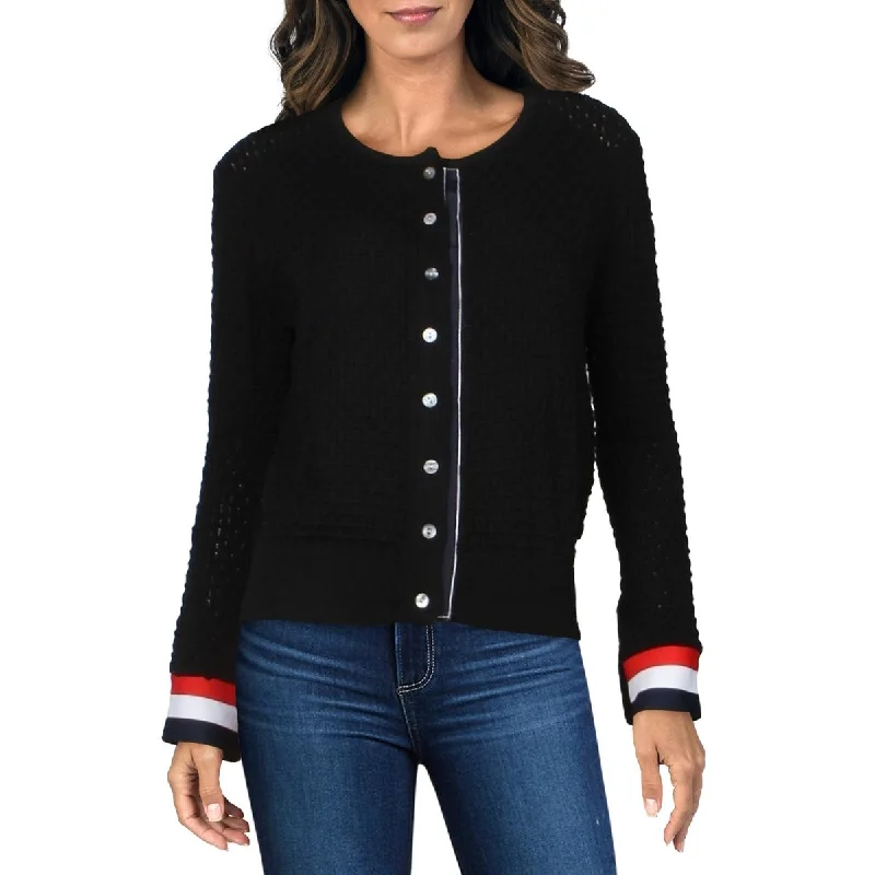 Easy Wear Chic N by Nancy Womens Knit Button Down Cardigan Sweater