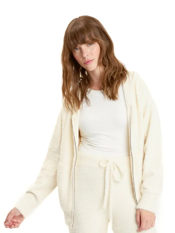 Everyday Chic Alyce Fuzzy Knit Hoodie