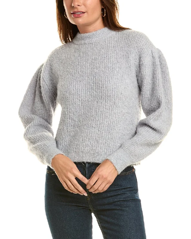 Soft Knitwear 525 America Boucle Puff Sleeve Pullover