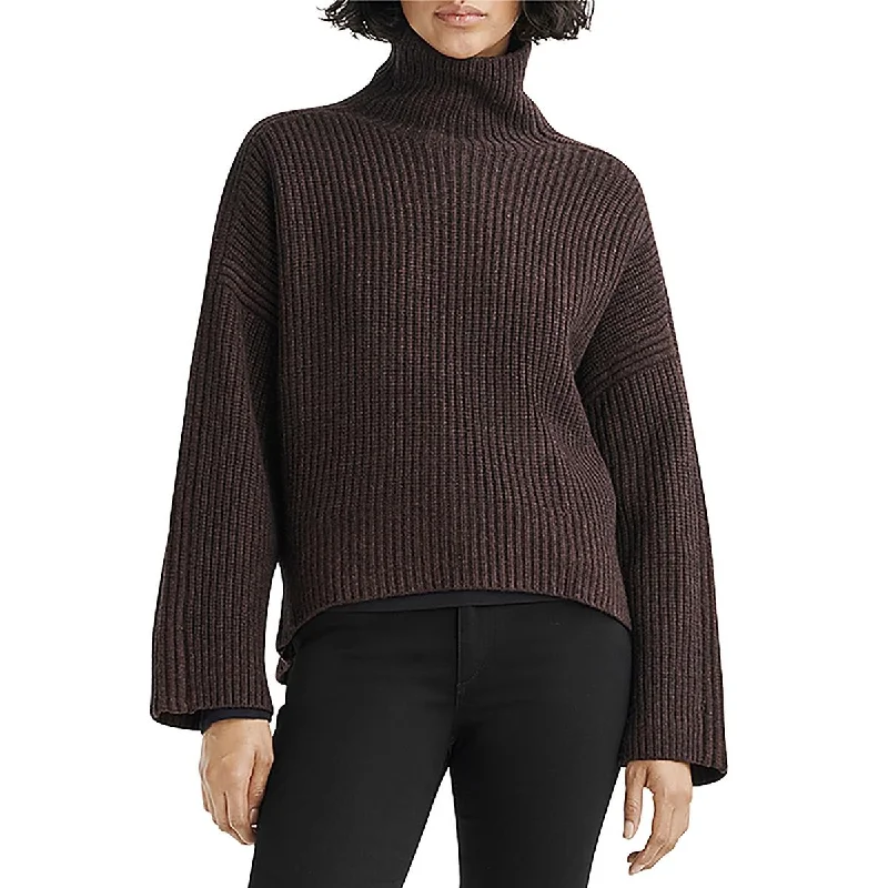 Personalized Design Rag & Bone Womens Connie Wool Pullover Mock Turtleneck Sweater