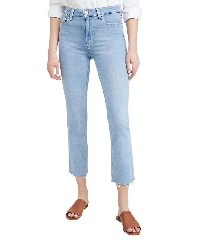 High-end Design Cindy Jeans With Raw Hem In Park Avenue