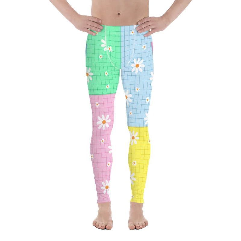 Personalized Wear Pastel Patches Men's Leggings