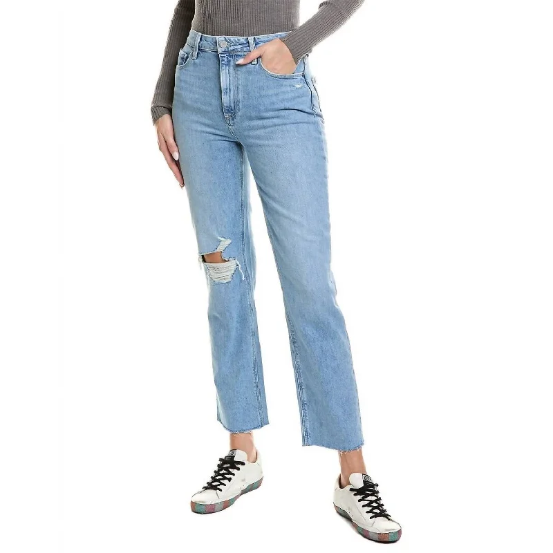 Luxury Classic Stella Straight Jean In Gnarly Destructed