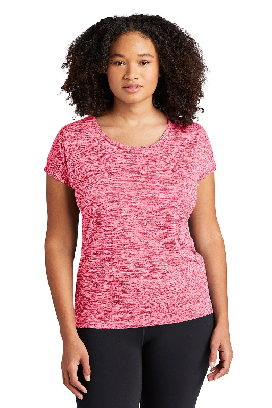 Windbreaker fashion Sport-Tek Womens Electric Heather Moisture Wicking Short Sleeve Crewneck T-Shirt - Power Pink Electric - Closeout Windbreaker fashion Sport-Tek Womens Electric Heather Moisture Wicking Short Sleeve Crewneck T-Shirt - Power Pink Electric - Closeout