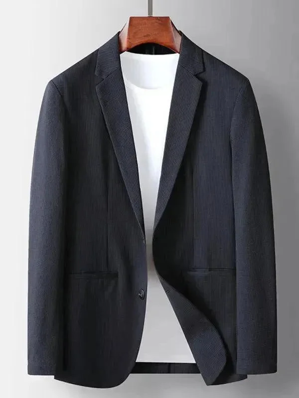 Soft Wear Men’s 2-Button Slim Fit Blazer – Classic Sophistication
