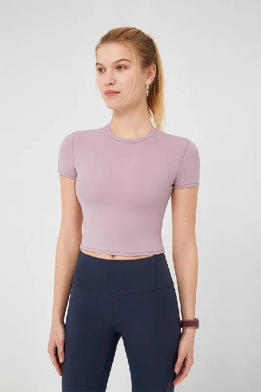 Sports And Leisure Crop Finesse Short Sleeve