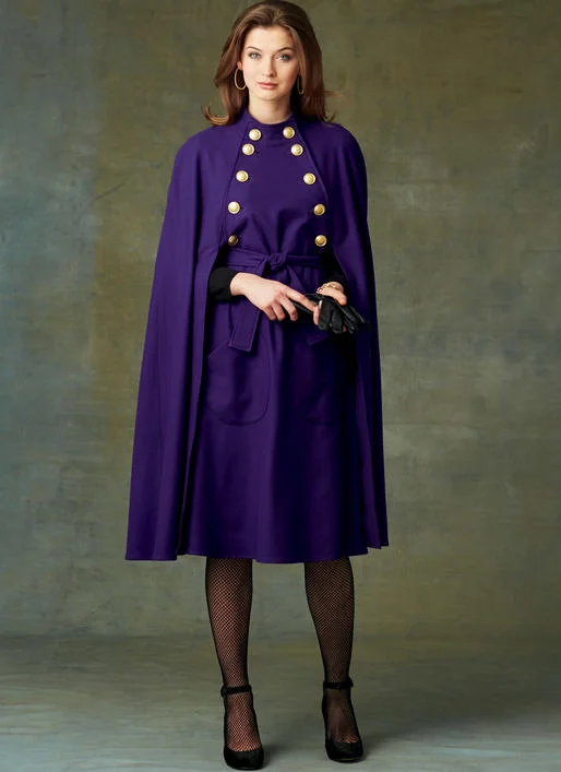 Cozy Layers Vogue Cape and Belt V9288