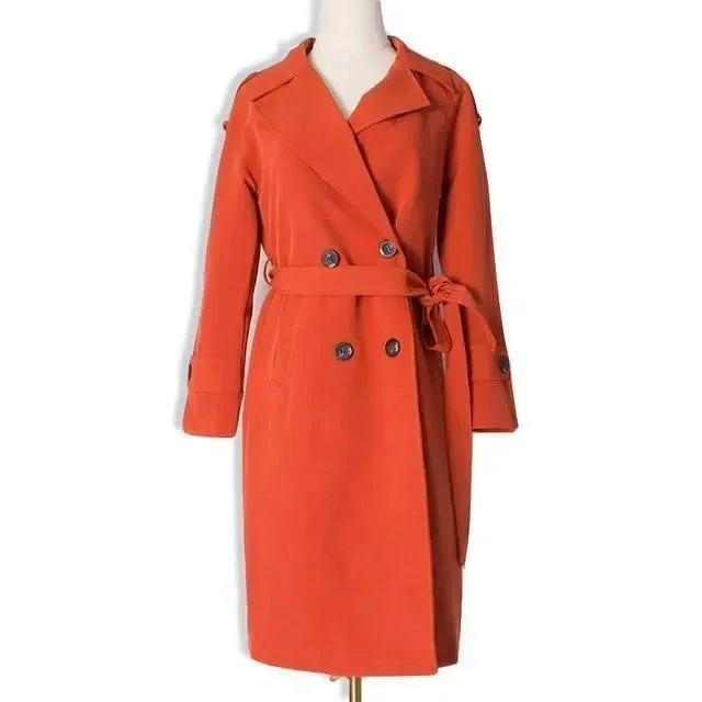 Comfortable Tops St. Tropez Trench Coat For Women