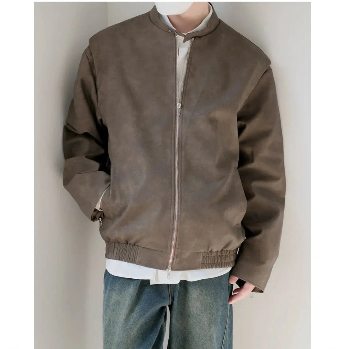 Warm Layers Minimalist Zip-Up Jacket