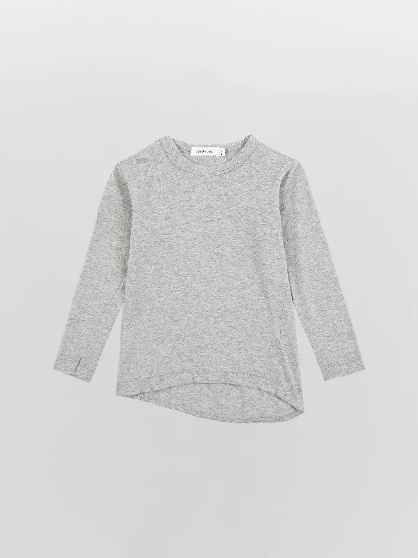 Carefree mini french seam long sleeve t.shirt