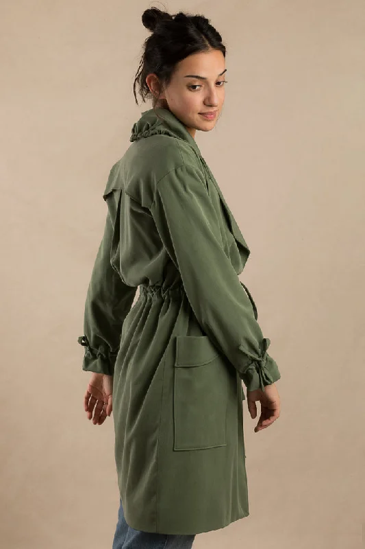 Breathable Comfort Ready to Sew Jack Trench Coat