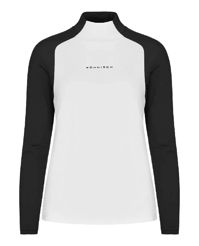 Warm Atmosphere SIZE L - ROHNISCH Ellie Brushed Polo White