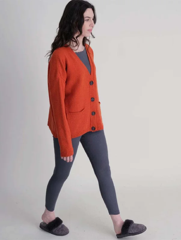 British Style Cali Organic Cotton Pointelle Leggings | Grey