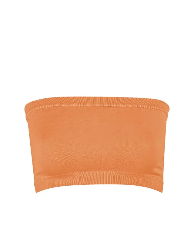 Relaxed Wear CAPTIVATING Bandeu Top | Apricot