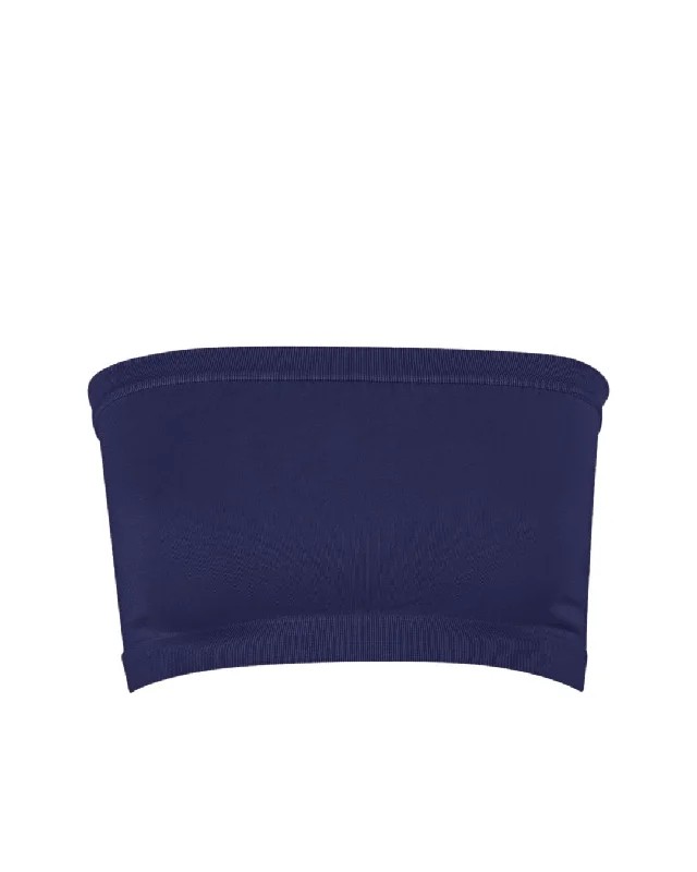 Classic Color CAPTIVATING Bandeau Bra Top | Eclipse