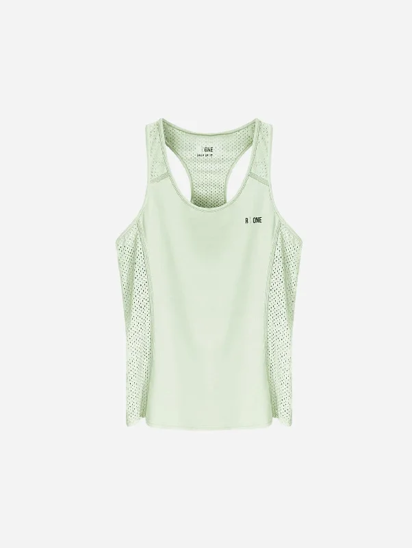 End Of The Year B-Confident Recycled Material Sports Vest | Misty Jade
