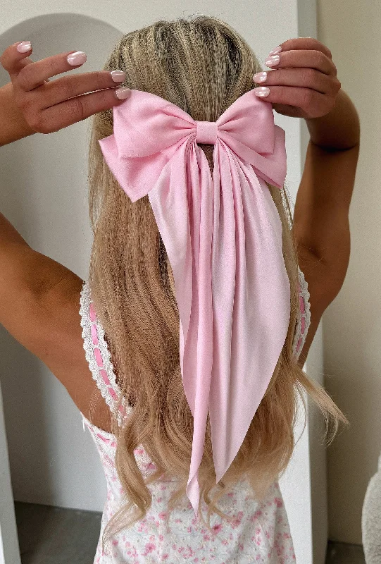High-end Fashion Elara Bow - Pink