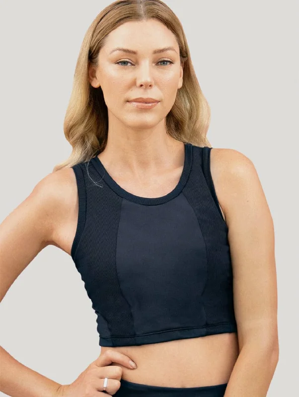 Basic Comfort Kathmandu Econyl® Tank Top | Onyx