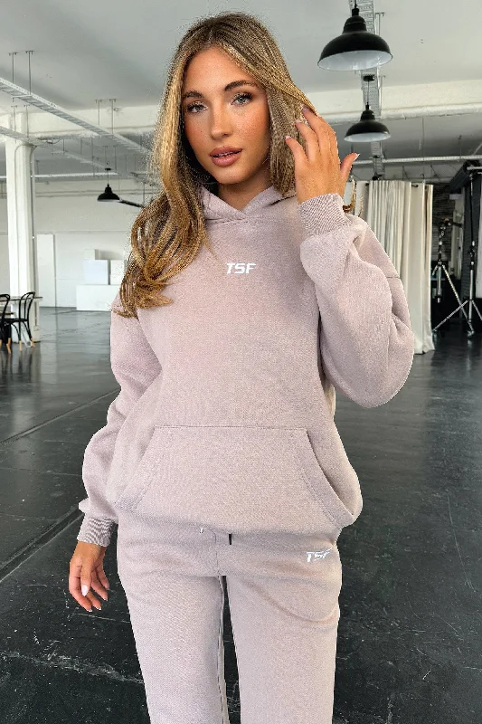 Slim Fit Kaztek Hoodie - Mocha