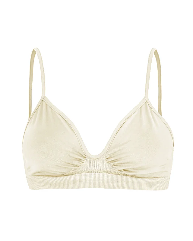 Simple Style LIBERATED Bikini Bra top | Cream