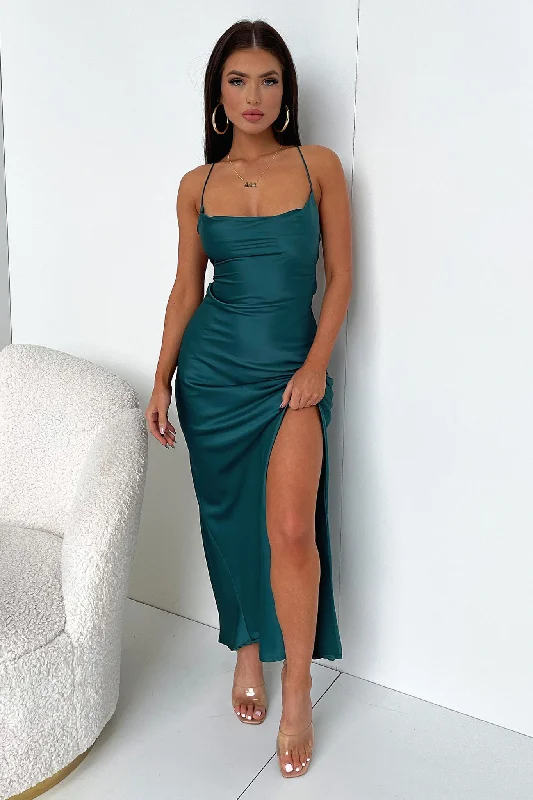 Sexy Fun Olivia Maxi Dress - Emerald