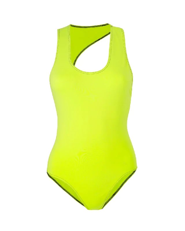 Leisure Travel RELEASE Body Swimsuit | Neon Yellow