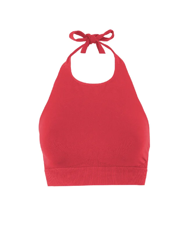 Dynamic Fashion REVITALISED Halterneck Top | Cerise