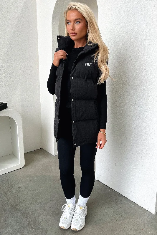 Energy Plan Sabre Puffer Vest - Black