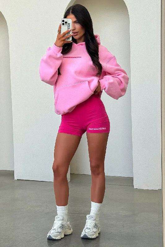 Luxury Fashion Series 3 Bike Shorts - Hot Pink