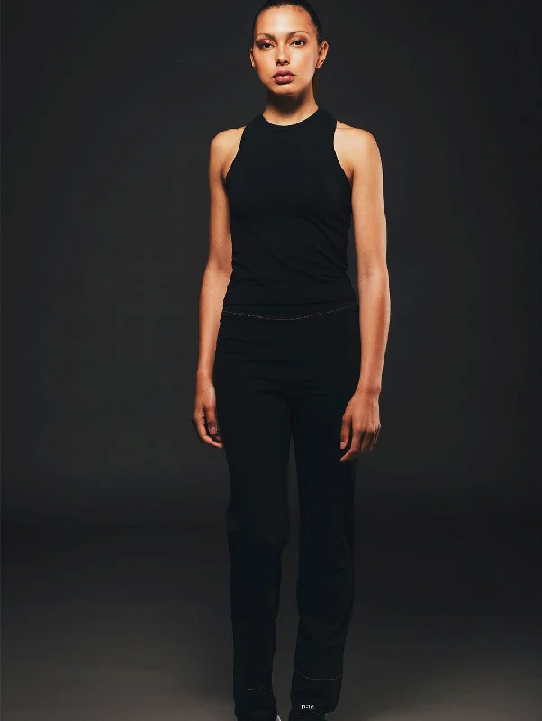 Everyday Style Cotton Tank Top | Black