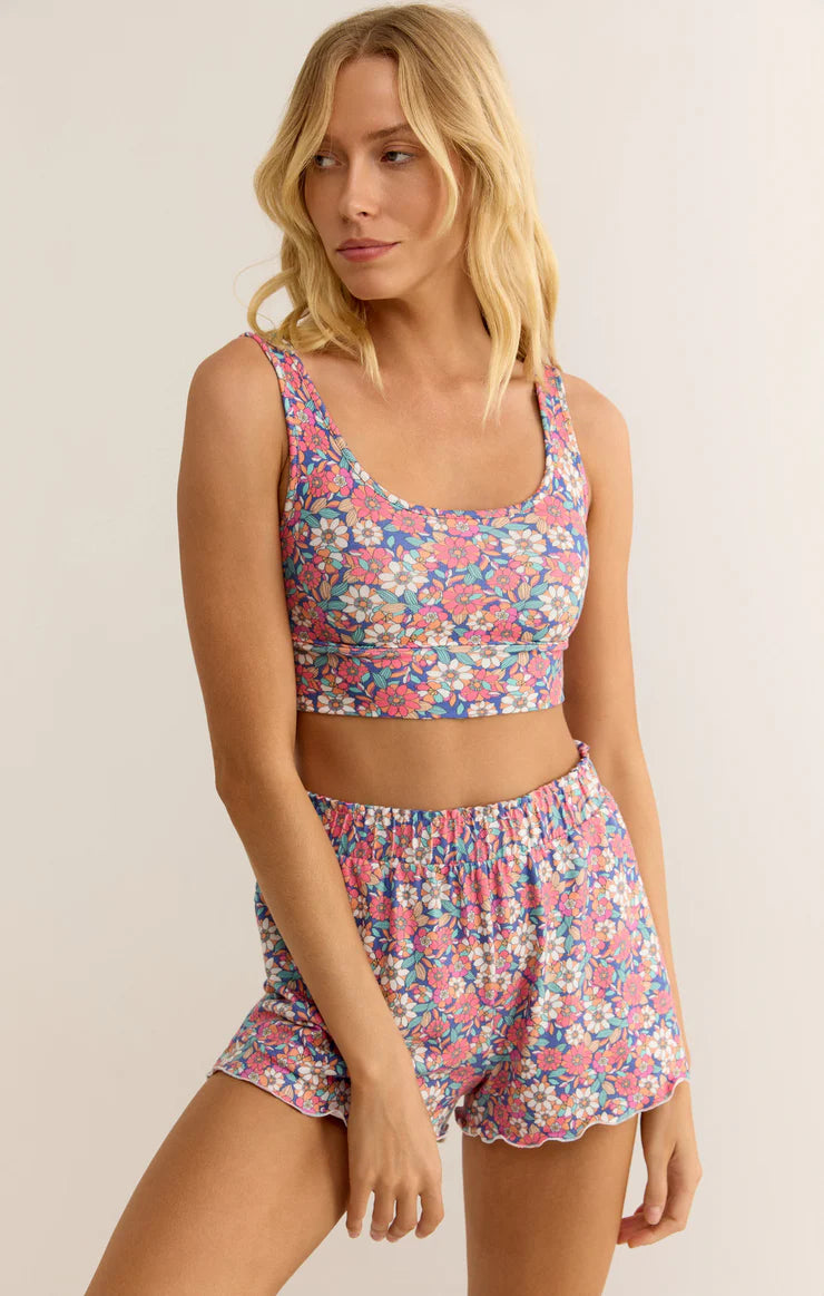 British Fashion Zsupply ‘Zoe Floral Tank Bra’