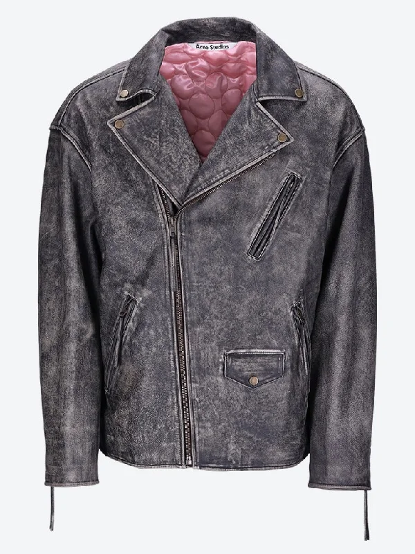 Simple And Comfortable Leather jacket