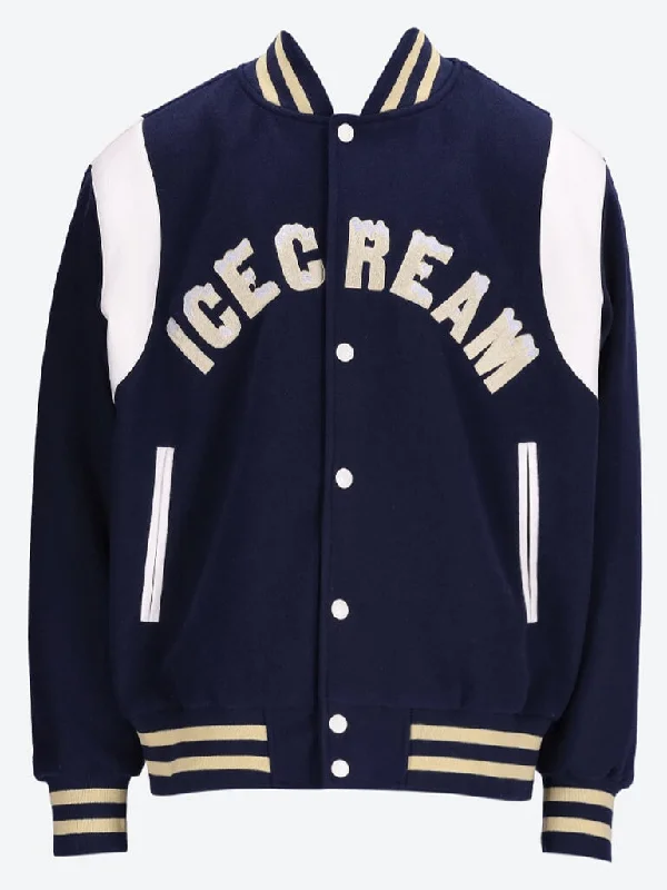 End Of The Year Drippy varsity jacket