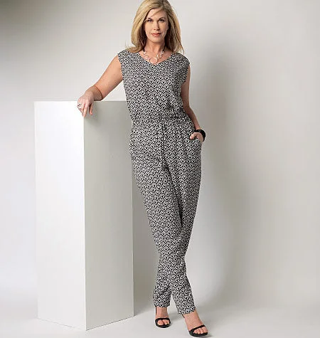 Casual Style Butterick Robe and Jumpsuit B6224